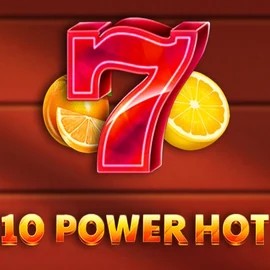 10 Power Hot logo by Amusnet Interactive at Catspins Casino