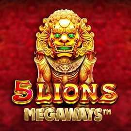 5 Lions Megaways logo – Slots by Pragmatic Play at Catspins Casino