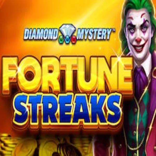 Diamond Mystery Fortune Streaks slot logo by Greentube at Catspins Casino