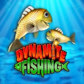 Dynamite Fishing logo by Inspired Gaming at Catspins Casino