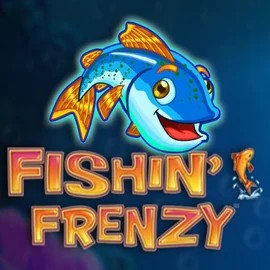 Slots logo of Fishin Frenzy from Blueprint Gaming at Catspins Casino