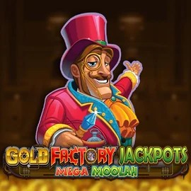 Gold Factory Jackpots Mega Moolah – slot by Aurum Signature Studios, featured at catsspinscasino.com