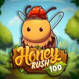Honey Rush 100 game by Play'n GO – logo hosted on Catspins Casino