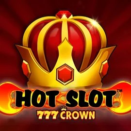 Hot Slot 777 Crown slot logo by Wazdan at Catspins Casino