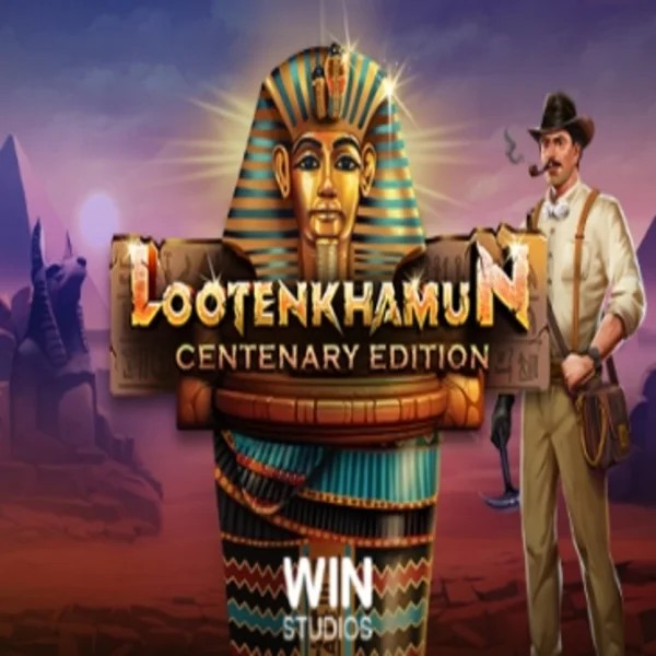 LootEnKhamun Centenary slot logo by bwin.party at Catspins Casino