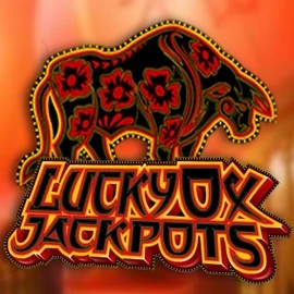 Lucky Ox Jackpots casino game by Rival – featured logo at Catspins Casino