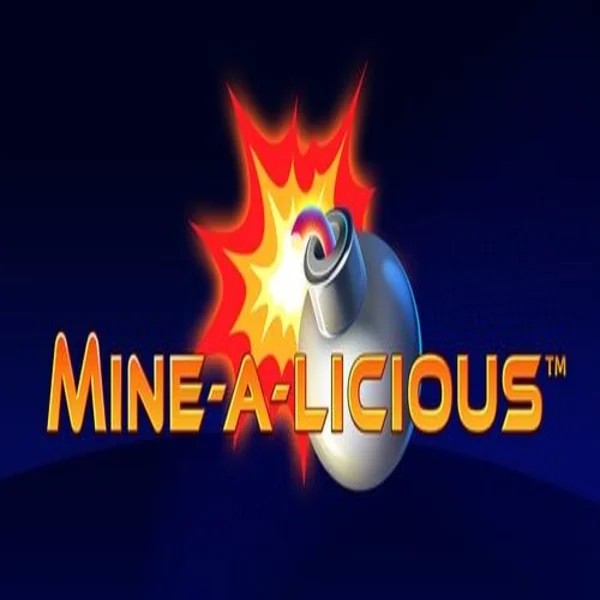 Mine a Licious online game logo by Playtech on catsspinscasino.com