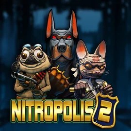 Nitropolis 2 game by ELK Studios – logo hosted on Catspins Casino