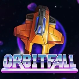 Orbitfall game by ELK Studios – logo hosted on Catspins Casino