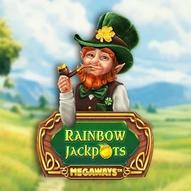 Rainbow Jackpots Megaways game by Red Tiger Gaming – logo hosted on Catspins Casino