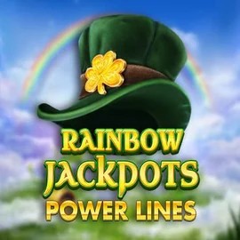 Enjoy Rainbow Jackpots Power Lines by Red Tiger Gaming – logo hosted on catsspinscasino.com