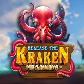 Release the Kraken Megaways by Pragmatic Play, showcased at catsspinscasino.com – game logo