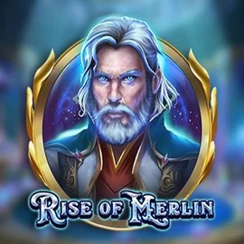 Rise of Merlin casino game by Play'n GO – featured logo at Catspins Casino