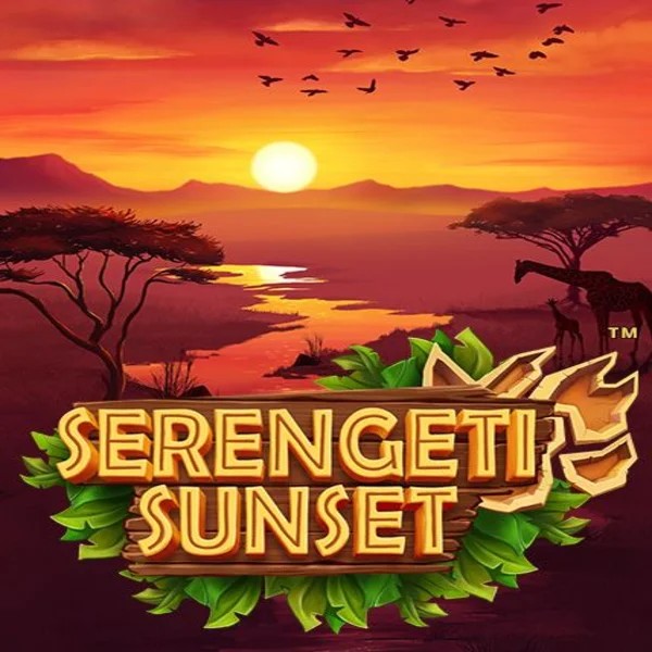 Serengeti Sunset by Skywind Group, showcased at catsspinscasino.com – game logo