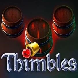 Thimbles by Evoplay, showcased at catsspinscasino.com – game logo