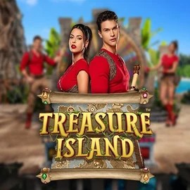 Live Casino logo of Treasure Island from Pragmatic Play at Catspins Casino