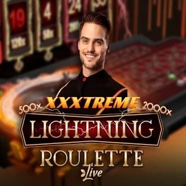 XXXtreme Lightning Roulette slot visual from Evolution available on catsspinscasino.com
